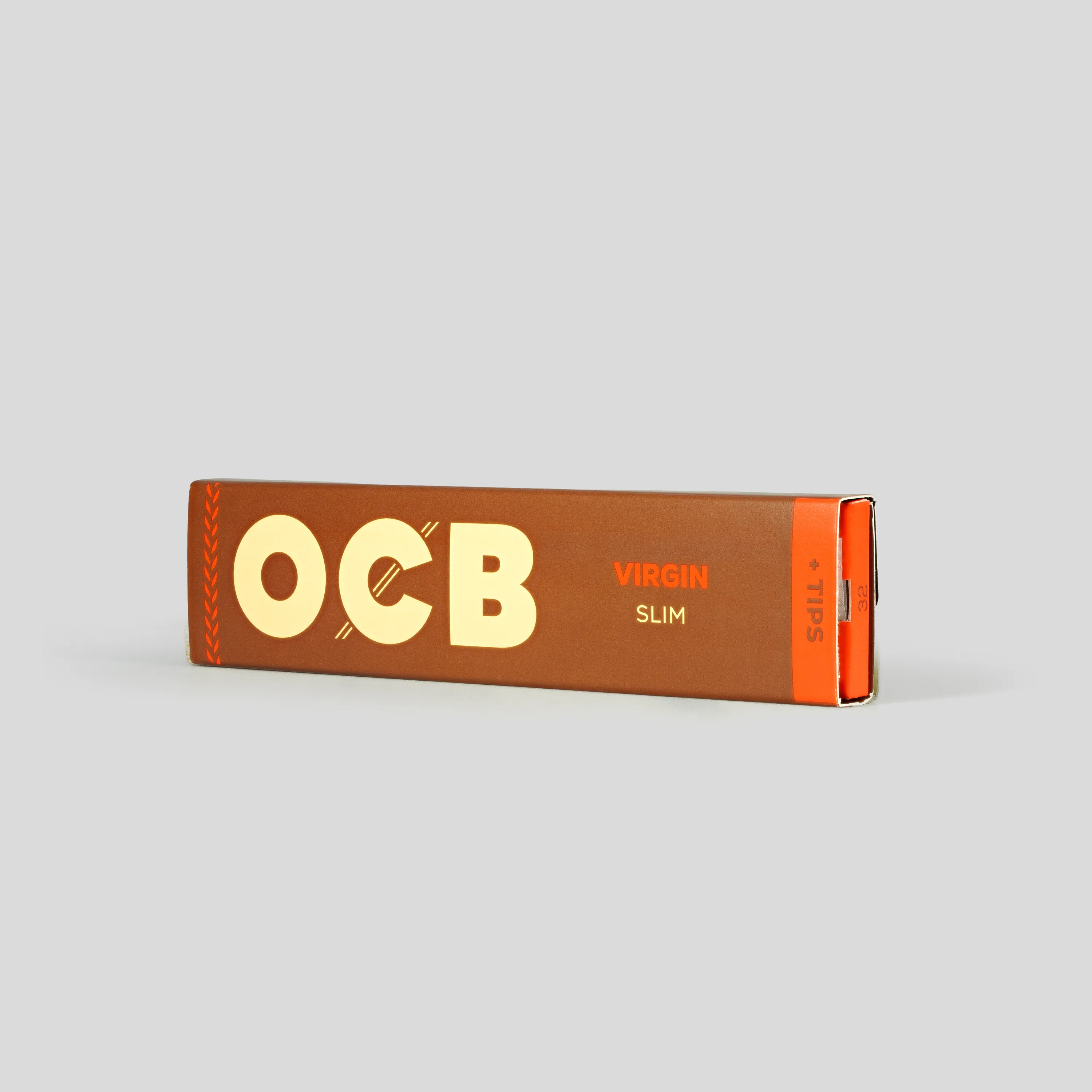 OCB Unbleached Slim Virgin Paper + Tips OCB Unbleached Slim Virgin Paper + Tips