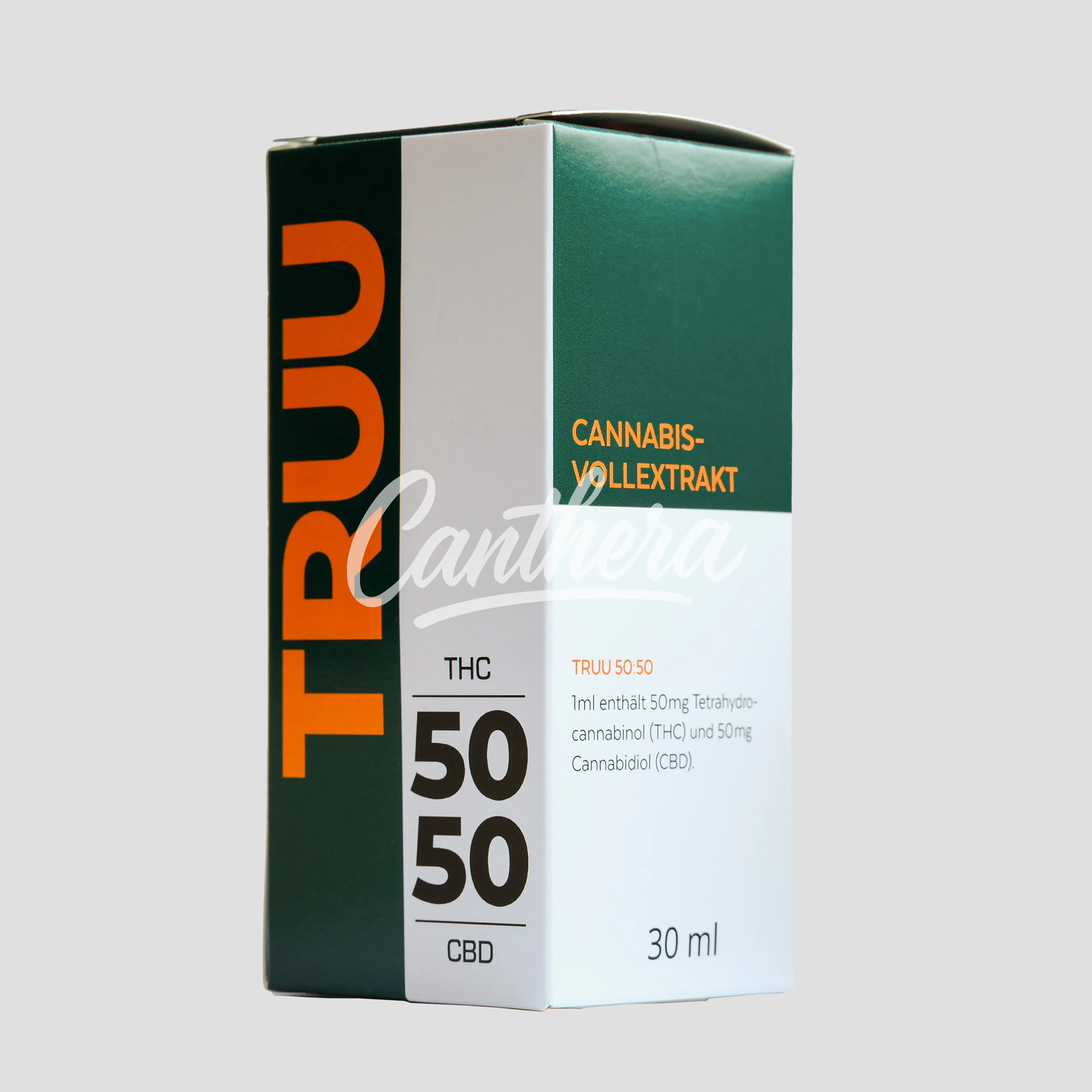 TRUU 50 und THC 50 CBD Gorilla Zkittlez - Cannabis-Vollextrakt bei Canthera